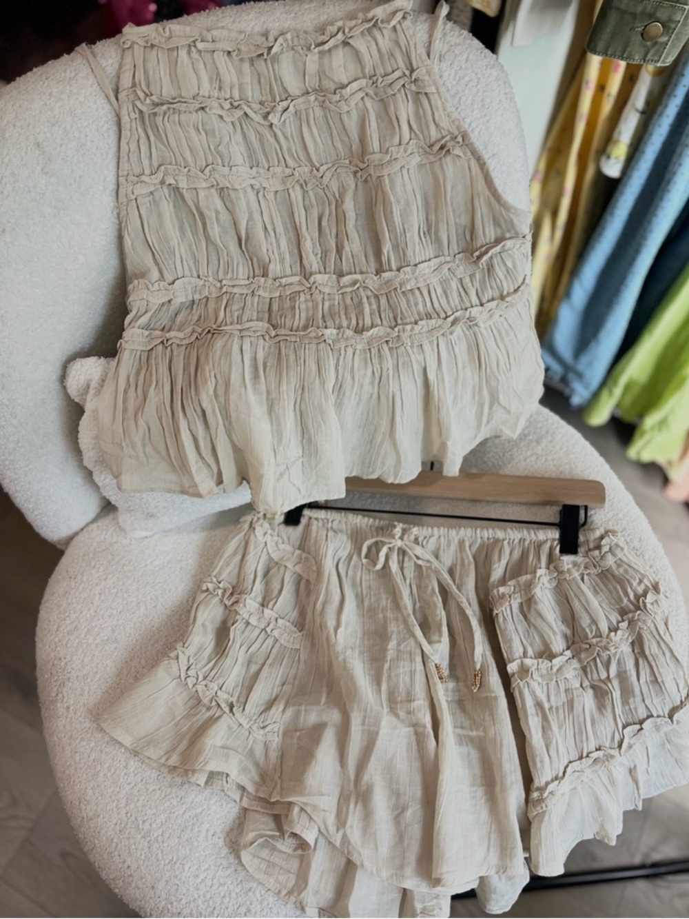 NWOT Free People Angelina Short Set 🥥🌴 - Picture 2 of 5